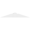Ekena Millwork Portland Architectural Grade PVC Gable Bracket, 48"W x 8"H x 6"D x 6"F, 4/12 Pitch GBP048X08X0606POR00 - alternate 5